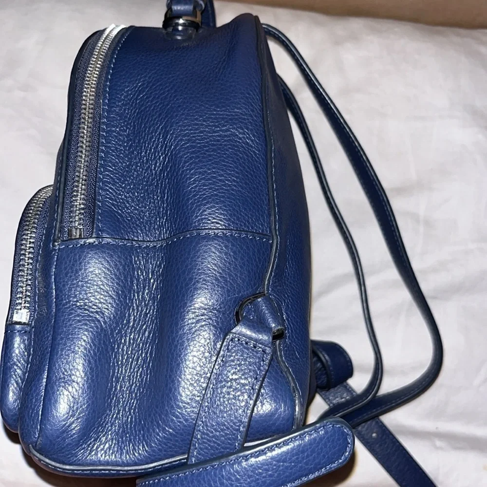 Kate Spade Navy Leather Backpack